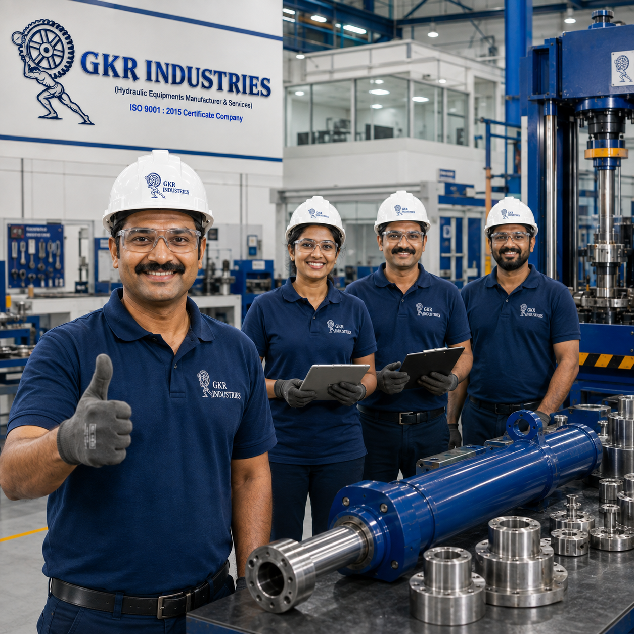 As Hydraulics Powerfull Team hydraulic manufacturing team in Chennai